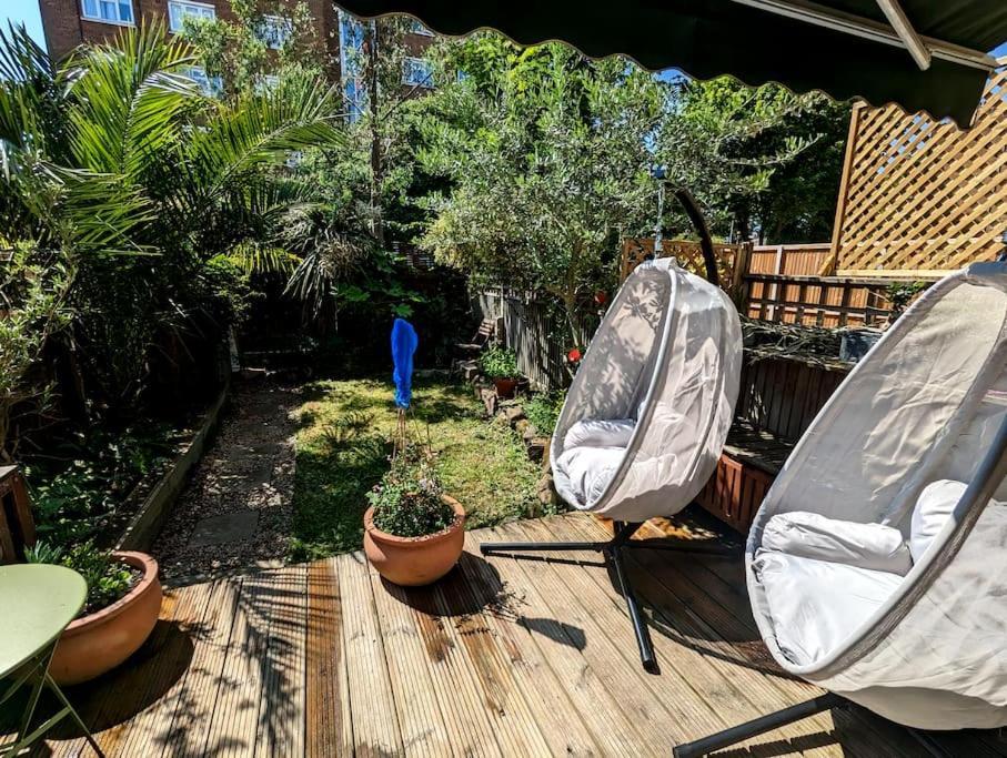 Charming 2-Bed Garden Flat Apartman London Kültér fotó